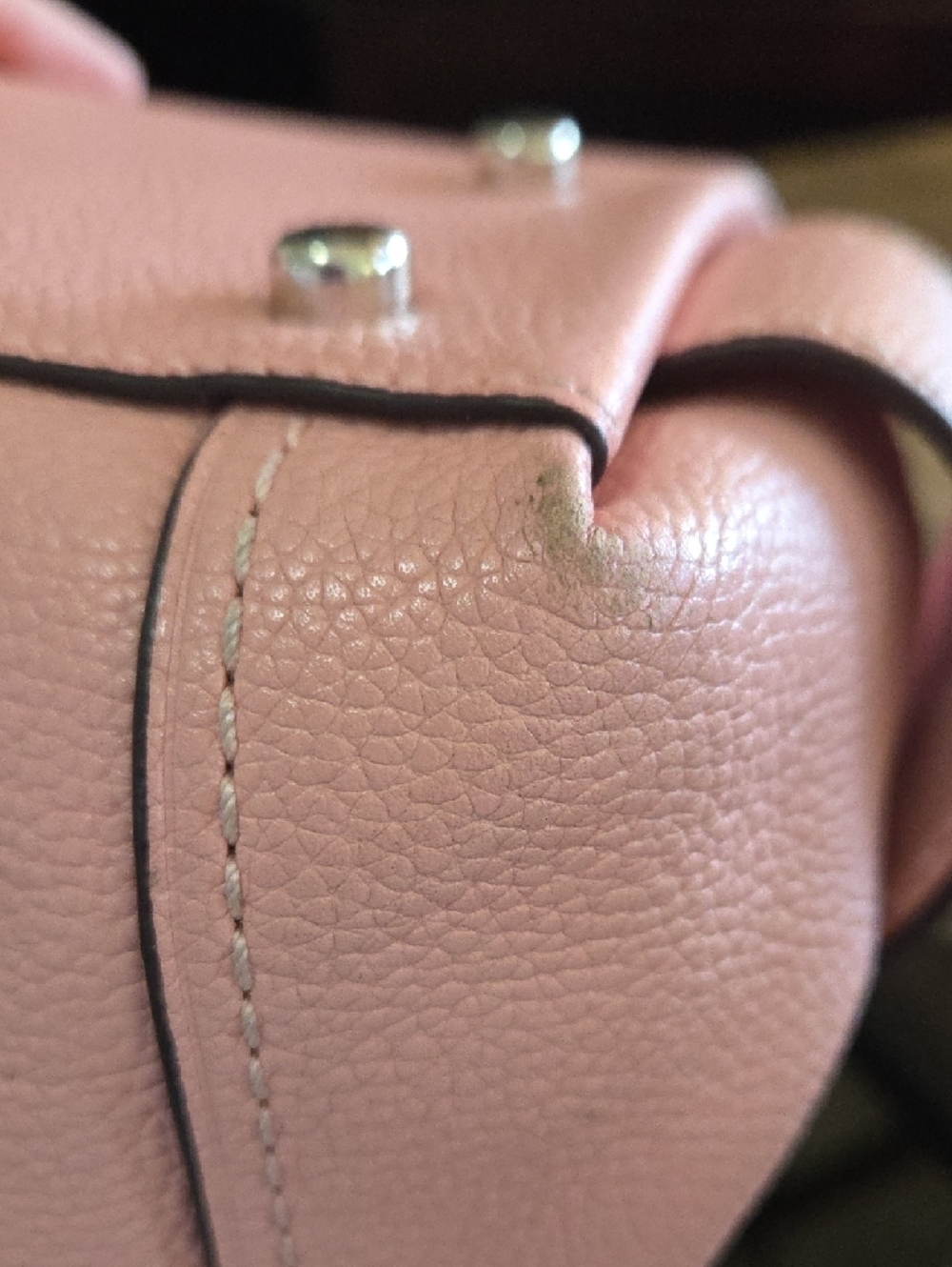 Coach Edie 31 Light Pink Pebbled Leather Purse - Picture 13 of 16